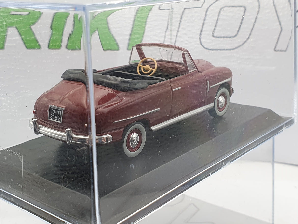 Fiat 1400 Cabriolet newsstand 1/43 with box