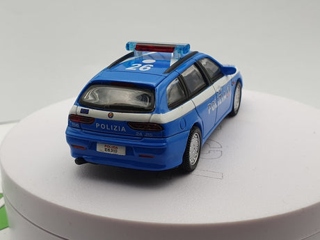 Alfa Romeo 156 SW Polizia New Ray 1/43 - RikiToys - New Ray#