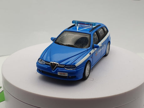 Alfa Romeo 156 SW Polizia New Ray 1/43 - RikiToys - New Ray#