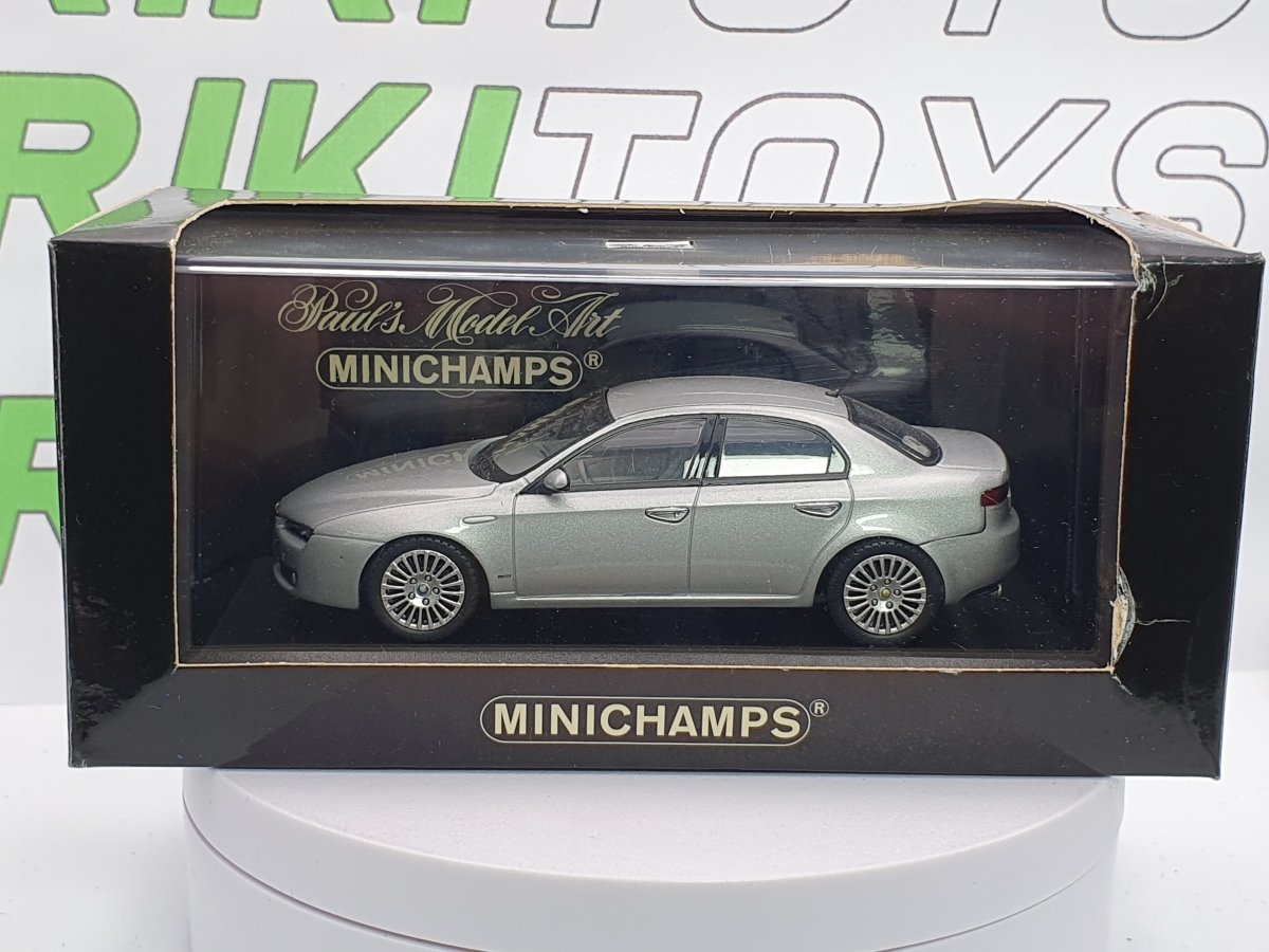 Alfa Romeo 159 Berlina Minichamps 1/43 Argento - RikiToys - Minichamps#