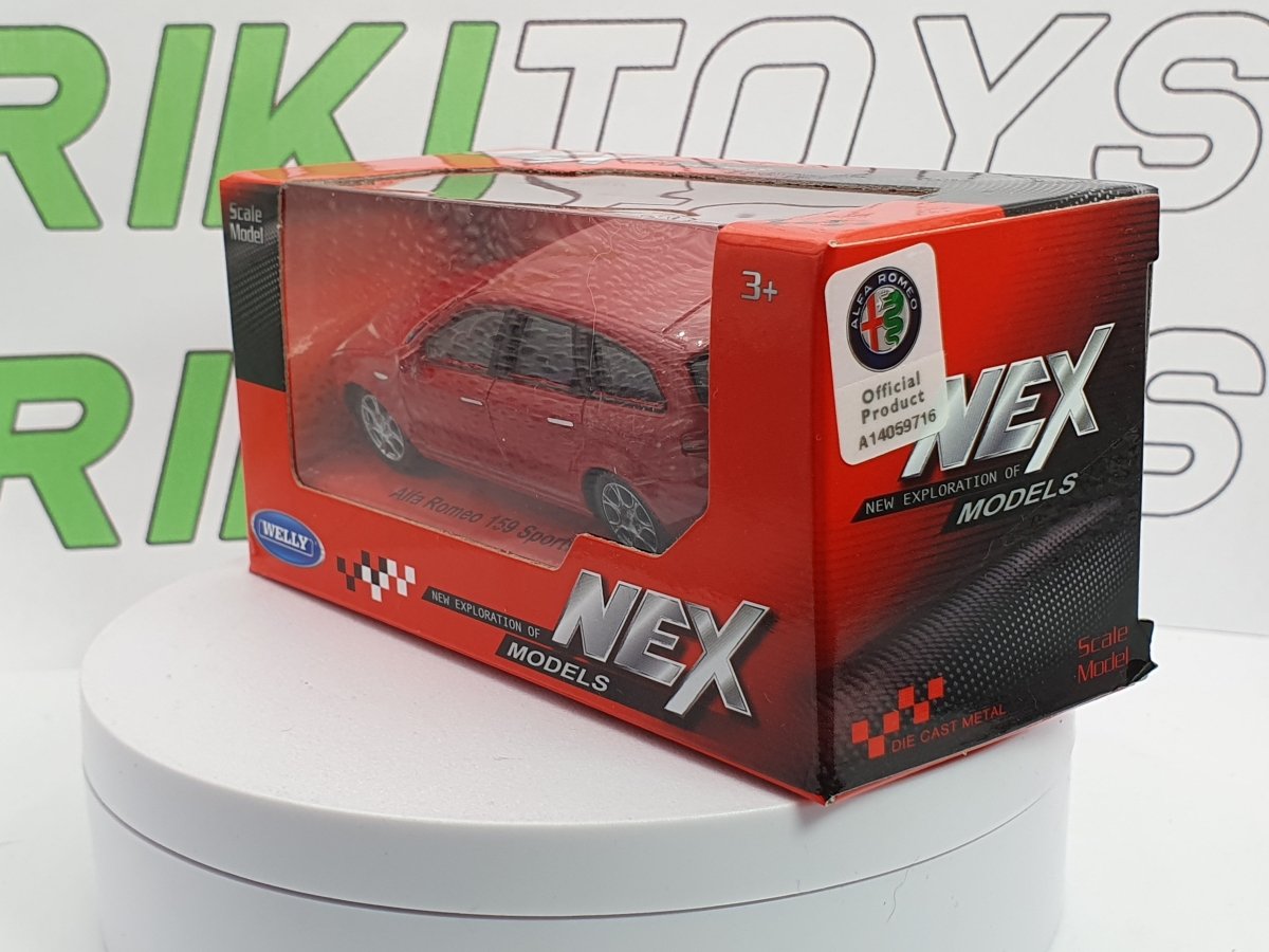 Alfa Romeo 159 Sportwagon Welly 1/43 Rosso - RikiToys - Welly#