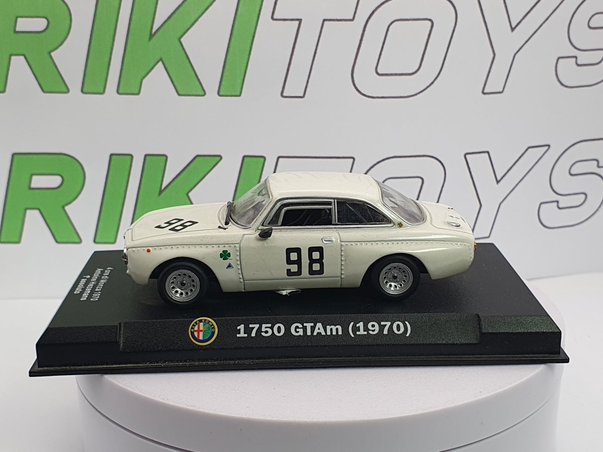 Alfa Romeo 1750 GtaM 1970 Edicola 1/43 Bianco - RikiToys - Edicola#