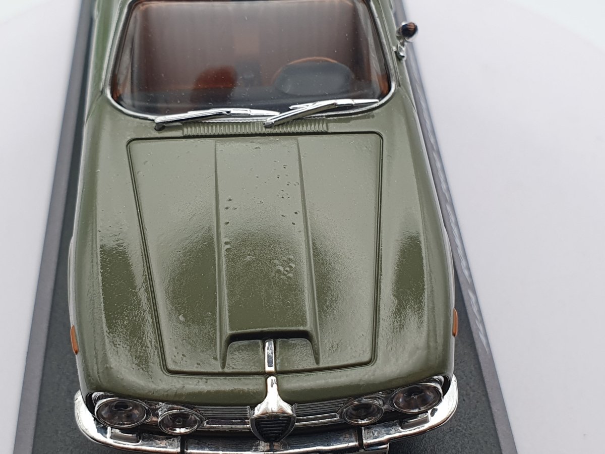 Alfa Romeo 2600 Sprint Polizia Edicola 1/43 Verde - RikiToys - Edicola#