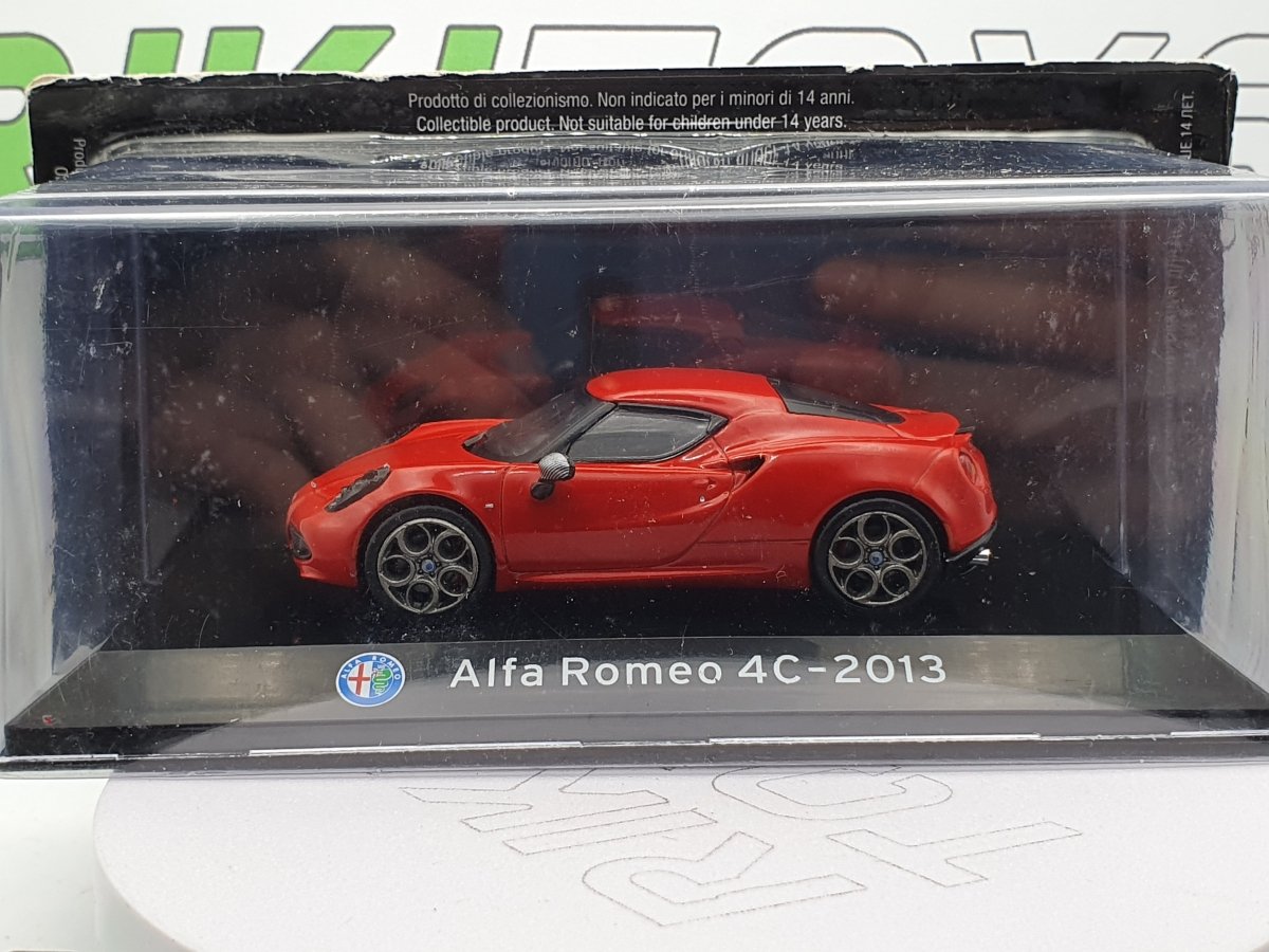 Alfa Romeo 4 C 2013 Edicola 1/43 - RikiToys - Edicola#