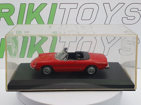 Alfa Romeo Duetto 1300 Coda Tronca Edicola 1/43 Rosso - RikiToys - Edicola#