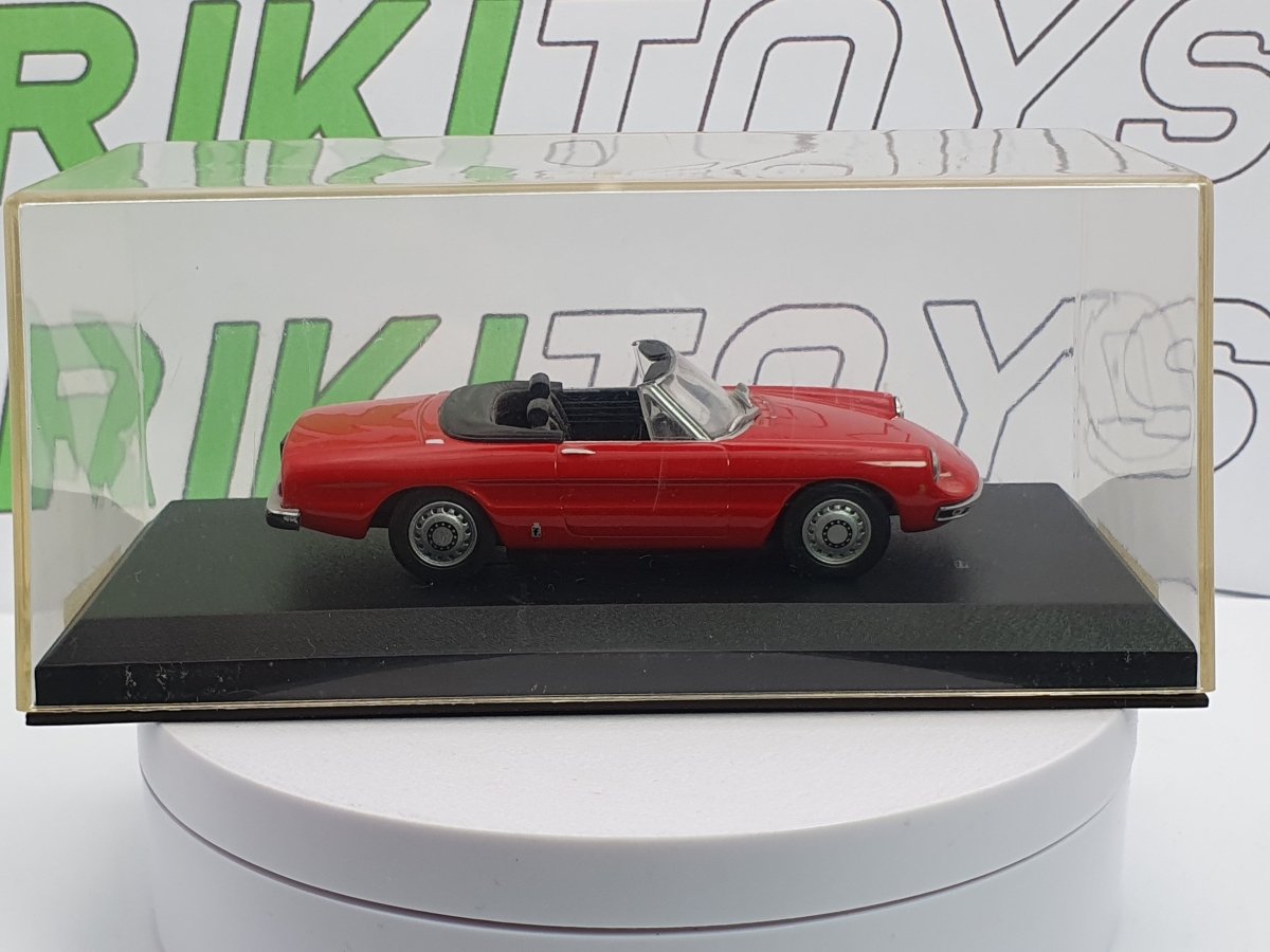 Alfa Romeo Duetto 1300 Coda Tronca Edicola 1/43 Rosso - RikiToys - Edicola#