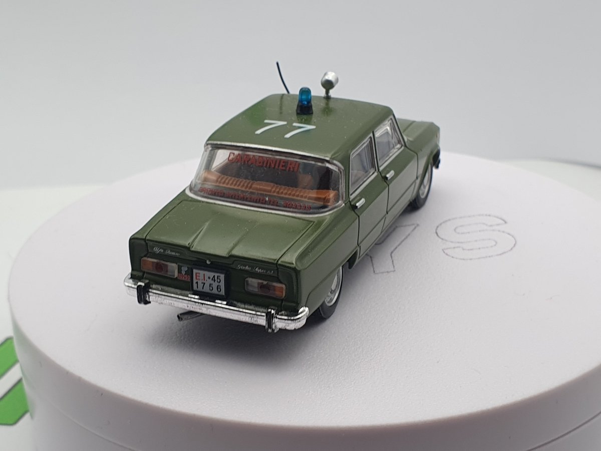 Alfa Romeo Giulia Berlina Carabinieri Edicola 1/43 - RikiToys - Edicola#