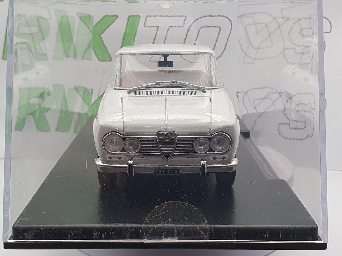 Alfa Romeo Giulia Super 1965 Leo Model 1/24 Bianco - RikiToys - Leo Model#