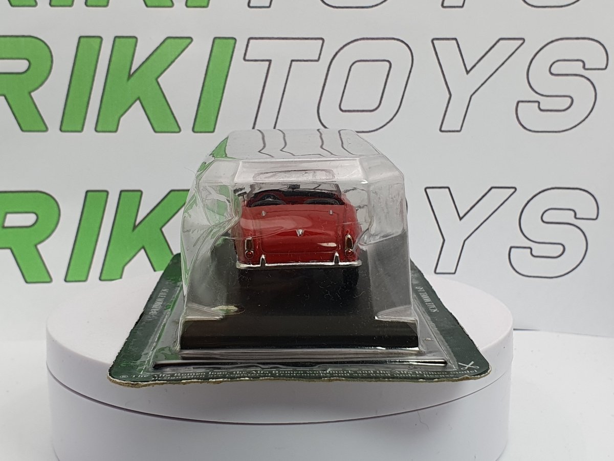 Alfa Romeo Giulietta Spider Del Prado 1/43 Rosso - RikiToys - Del Prado#