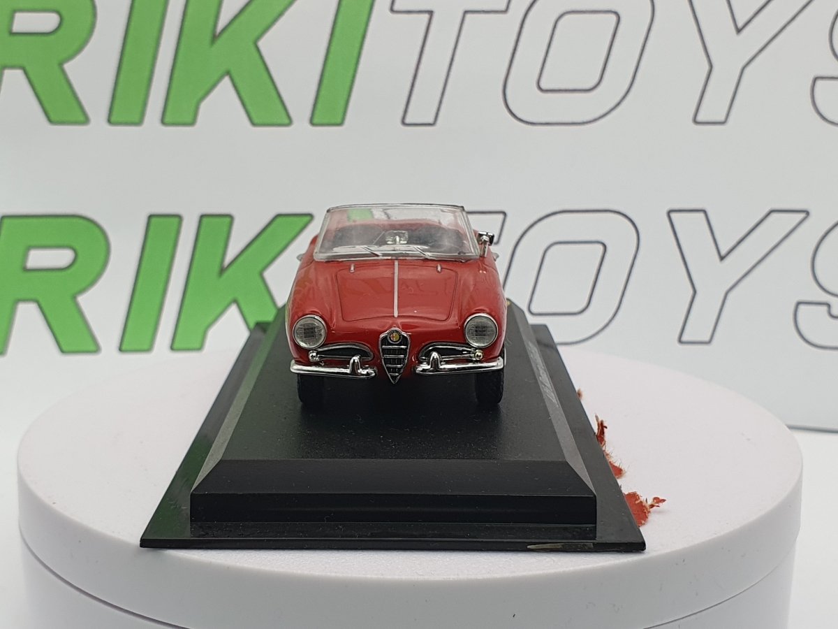 Alfa Romeo Giulietta Spider Edicola 1/43 Rosso - RikiToys - Edicola#