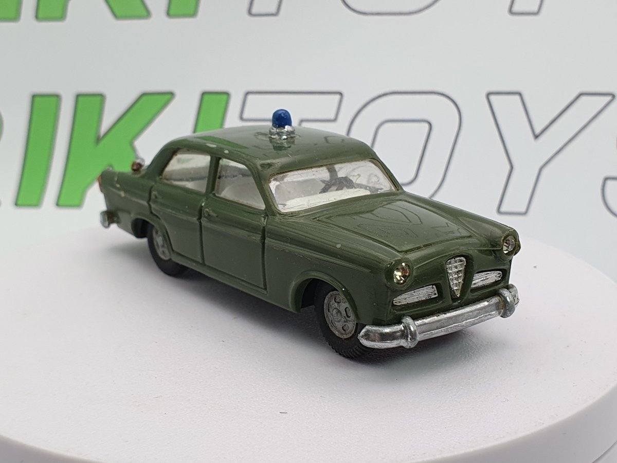 Alfa Romeo Giulietta TI Polizia Politoys PL 1/41 Verde - RikiToys - Politoys PL#