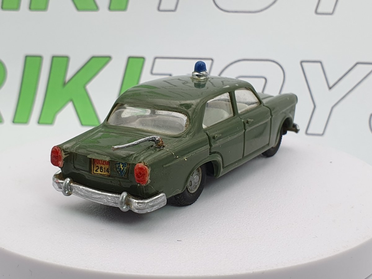 Alfa Romeo Giulietta TI Polizia Politoys PL 1/41 Verde - RikiToys - Politoys PL#