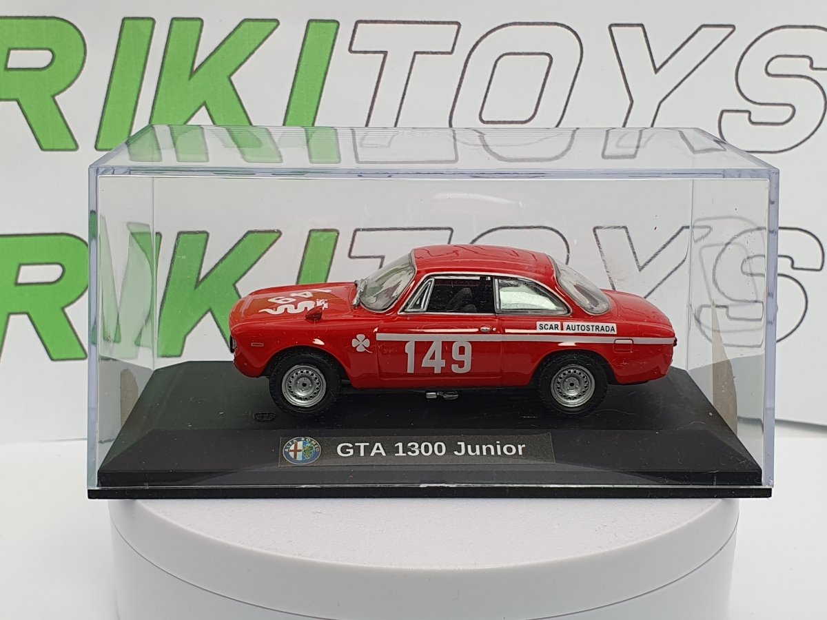 Alfa Romeo GTA 1300 junior Edicola 1/43 Rosso - RikiToys - Edicola#