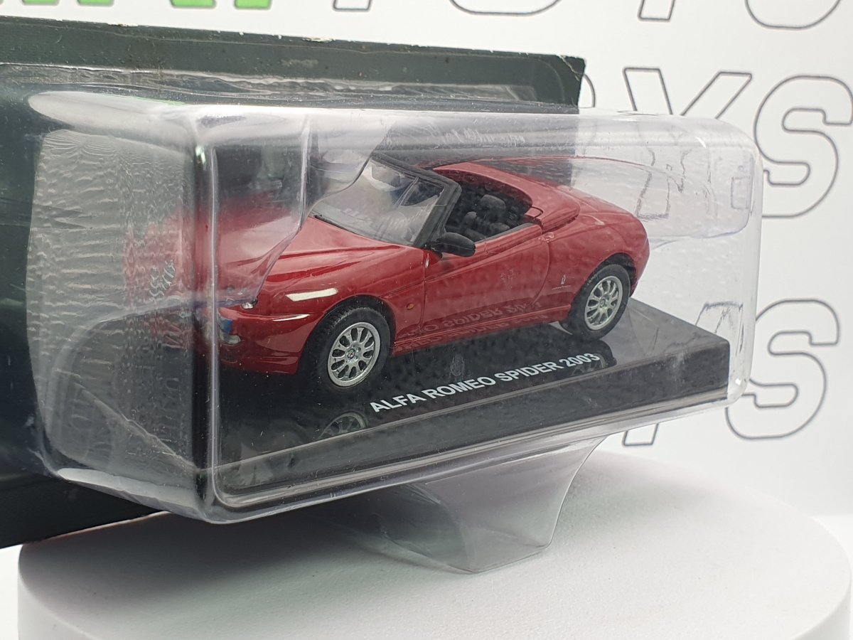 Alfa Romeo GTV Spider 2003 Edicola 1/43 Rosso - RikiToys - Edicola#