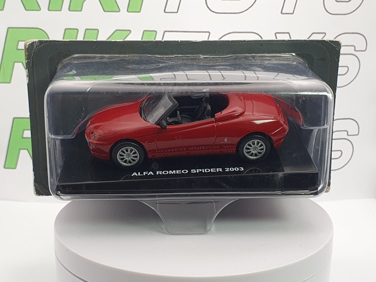 Alfa Romeo GTV Spider 2003 Edicola 1/43 Rosso - RikiToys - Edicola#