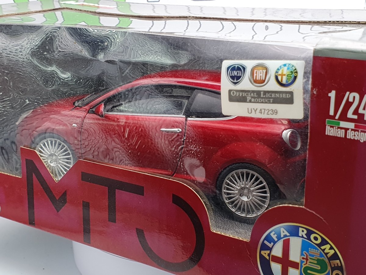 Alfa Romeo Mito MondoMotors 1/24 Rosso metallizzato - RikiToys - MondoMotors#