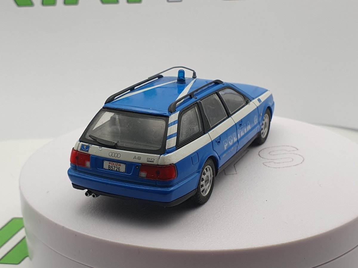 Audi A6 Avant Polizia Edicola 1/43 - RikiToys - Edicola#