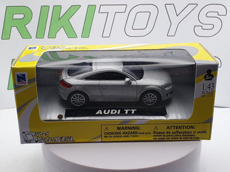 Audi TT Coupè New Ray 1/43 Argento - RikiToys - New Ray#