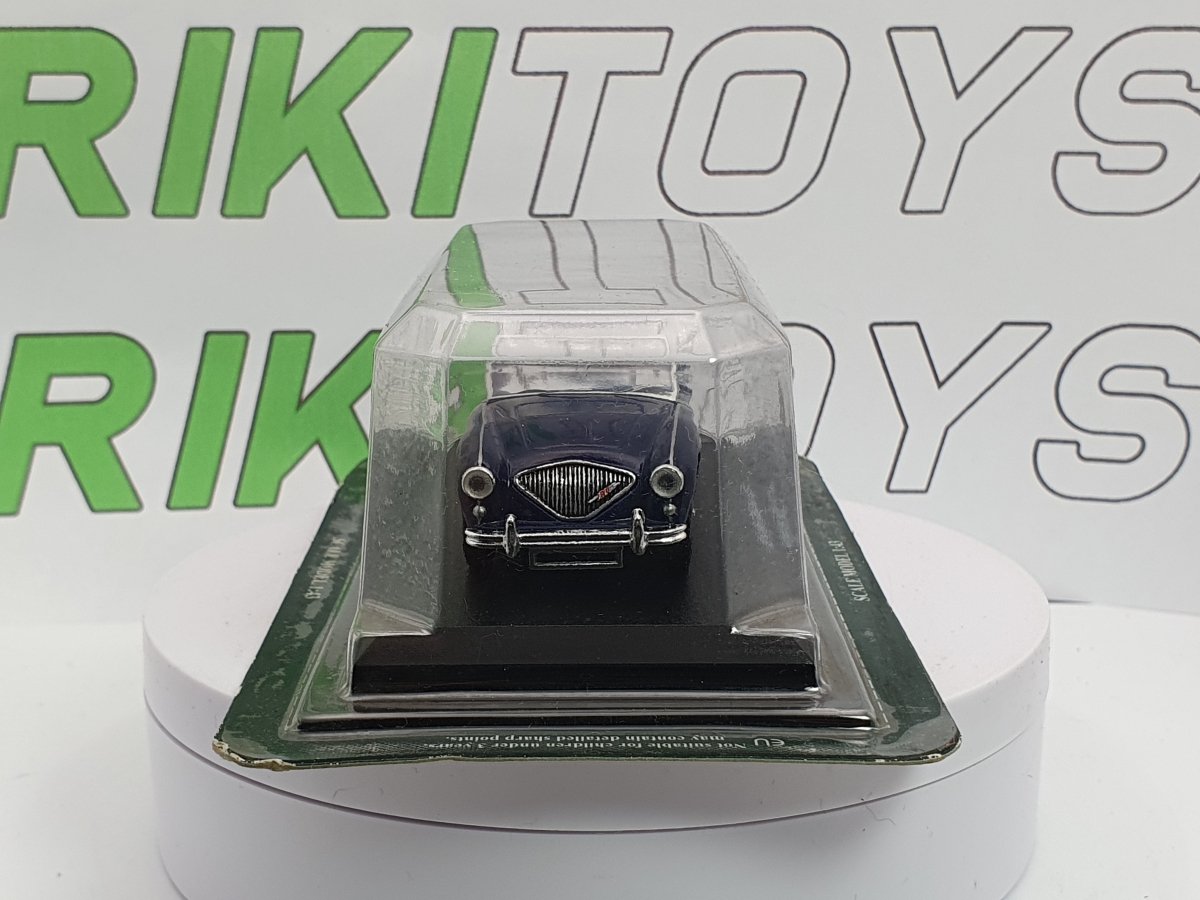 Austin Healey 100 Del Prado 1/43 Blu - RikiToys - Del Prado#