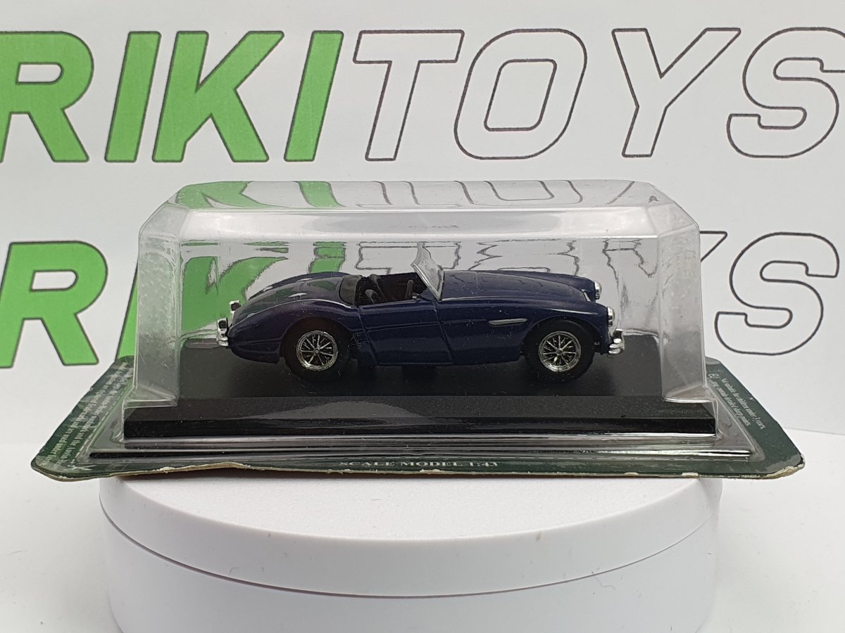 Austin Healey 100 Del Prado 1/43 Blu - RikiToys - Del Prado#