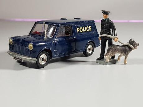 Austin Mini Van Police Corgy Toys 1/43 - RikiToys - Corgy Toys#