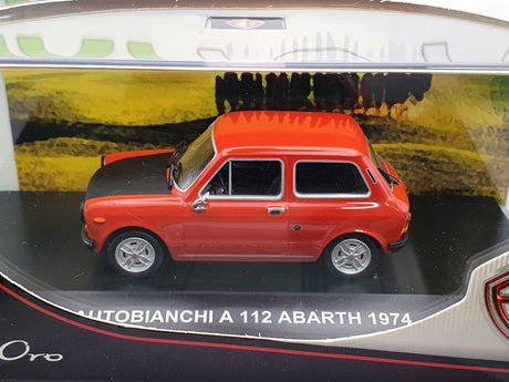 Autobianchi A 112 Abarth Edison 1/43 Rosso - RikiToys - Edison#