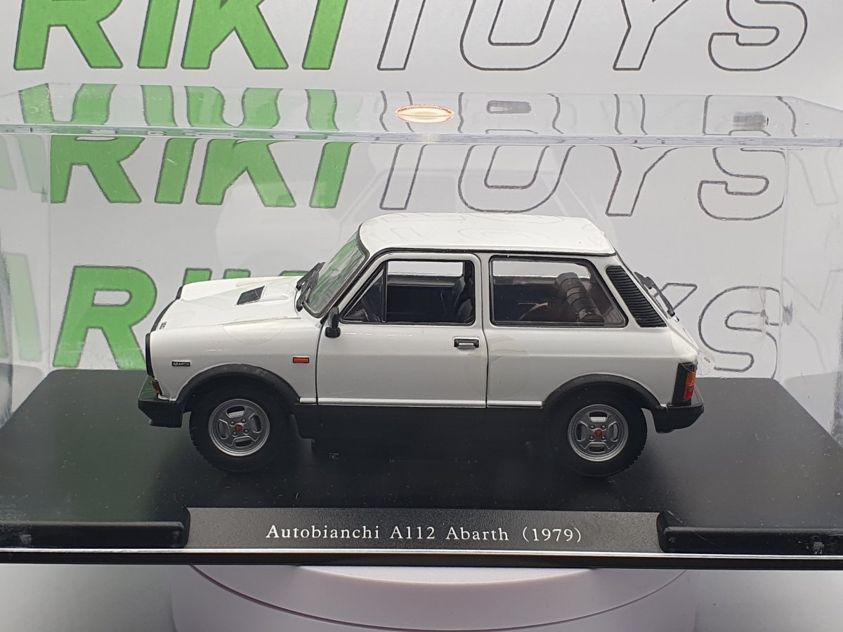 Autobianchi A112 Abarth Leo Model 1/24 Bianco - RikiToys - Leo Model#