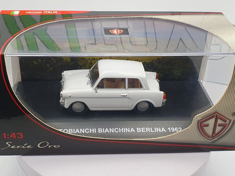 Autobianchi Bianchina 4 Posti Edison 1/43 Bianco - RikiToys - Edison#