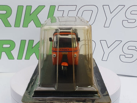 Bajaj Taxi Jakarta Edicola 1/43 Arancione - RikiToys - Edicola#