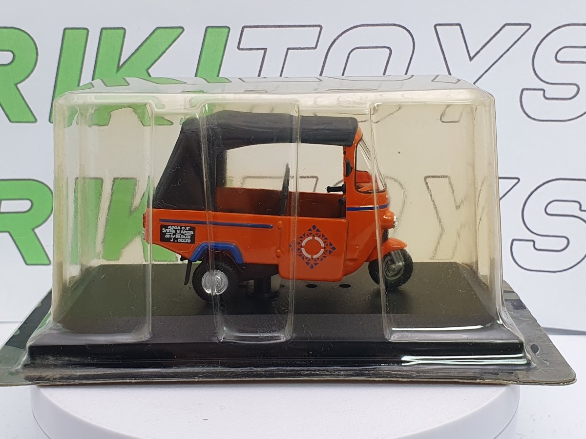 Bajaj Taxi Jakarta Edicola 1/43 Arancione - RikiToys - Edicola#