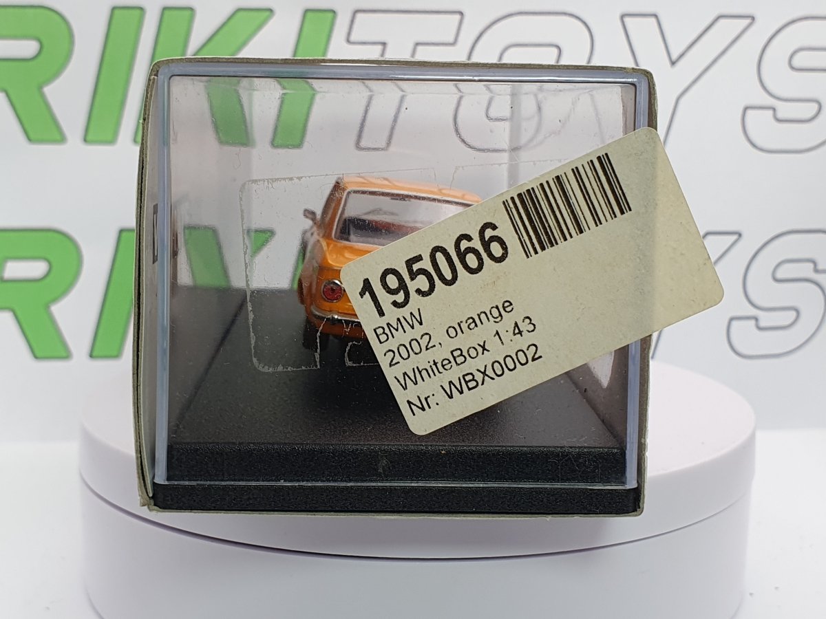 BMW 2002 Whitebox 1/43 Arancione - RikiToys - Whitebox#