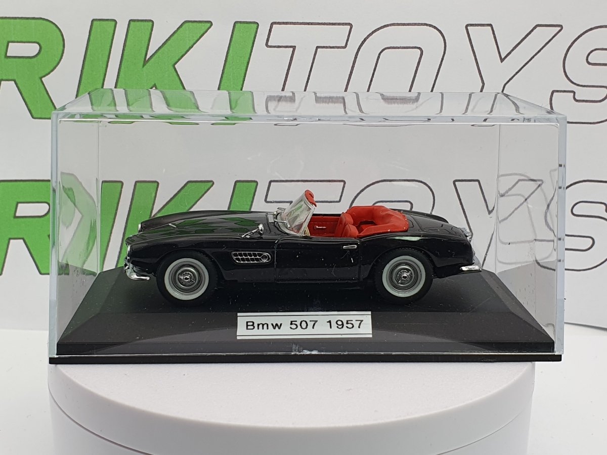 BMW 507 Cabriolet (1957) Edicola 1 /43 Nero - RikiToys - Edicola#