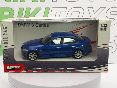 BMW E 46 serie 3 MondoMotors 1/43 Blu metallizzato - RikiToys - MondoMotors#