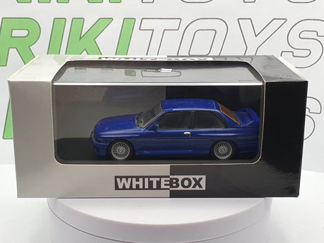 BMW E30 M3 Alpina B6 1988 Whitebox 1/43 Blu - RikiToys - Whitebox#