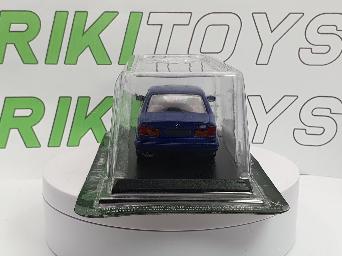 BMW M5 E34 Del Prado 1/43 Blu - RikiToys - Del Prado#