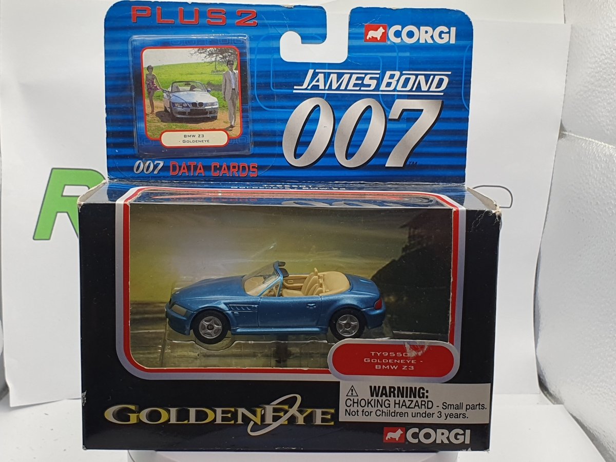 BMW Z3 007 Goldeneye Corgi 1/50 - RikiToys - Corgi#