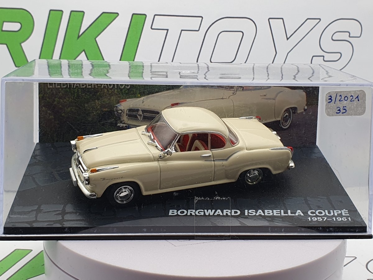 Borgward Isabella Coupè Edicola 1/43 - RikiToys - Edicola#