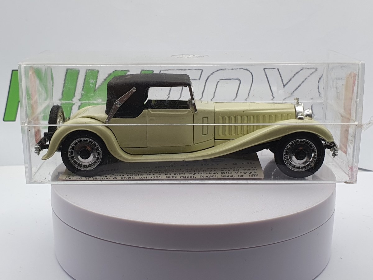 Bugatti Royale Spyder Rio 1/43 Bianco - RikiToys - Rio#