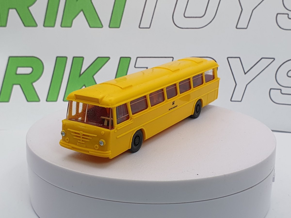 Bussing Bus Deutsche Bundes Post Wiking 1/87 Giallo - RikiToys - Wiking#