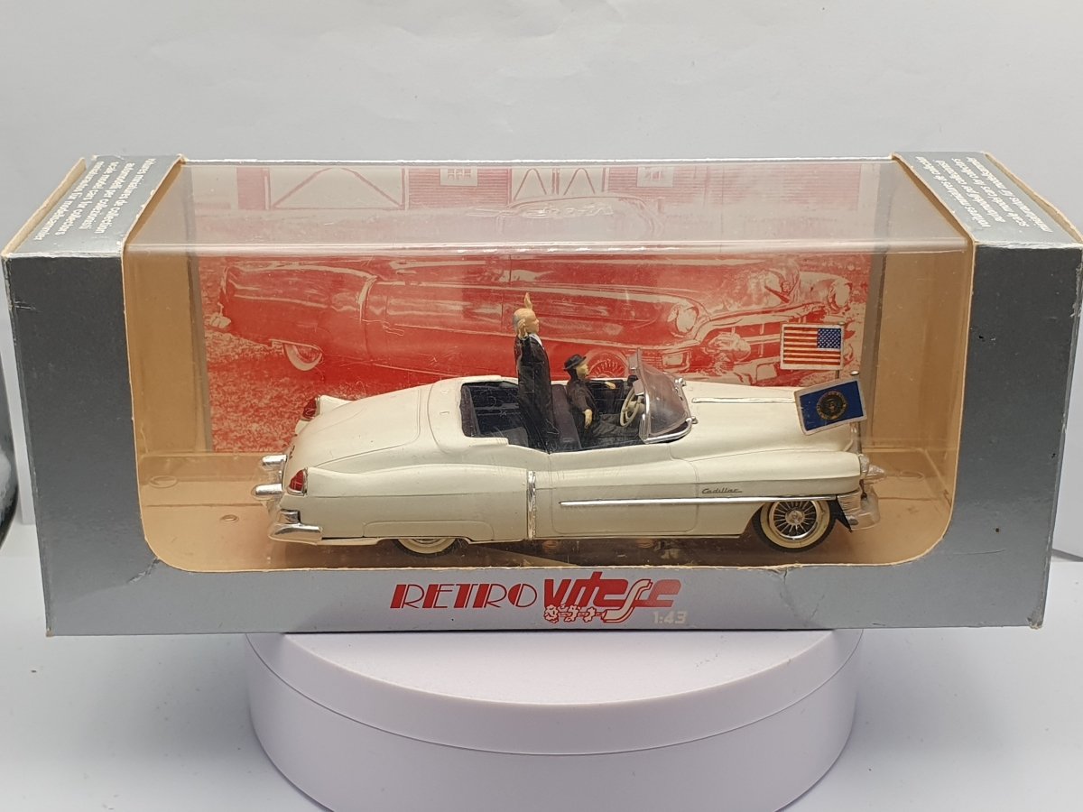 Cadillac Eldorado Cabrio Vitesse 1/43 Bianco - RikiToys - Vitesse#