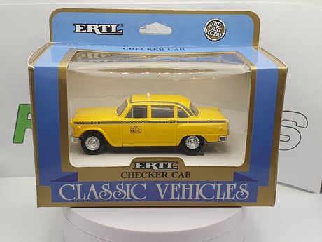 Checker Taxi Cab Ertl 1/43 Giallo - RikiToys - Ertl#