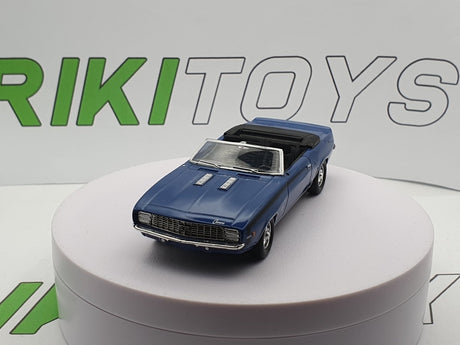 Chevrolet Camaro SS Cabrio Universal Hobbies 1/43 Blu - RikiToys - Universal Hobbies#