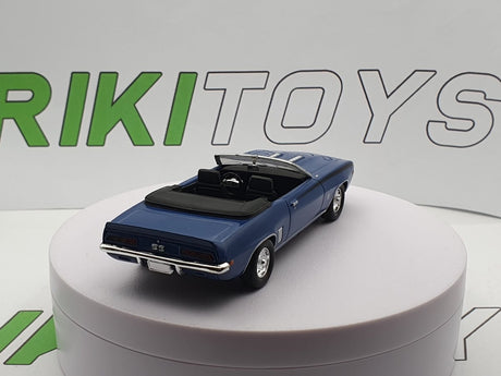 Chevrolet Camaro SS Cabrio Universal Hobbies 1/43 Blu - RikiToys - Universal Hobbies#