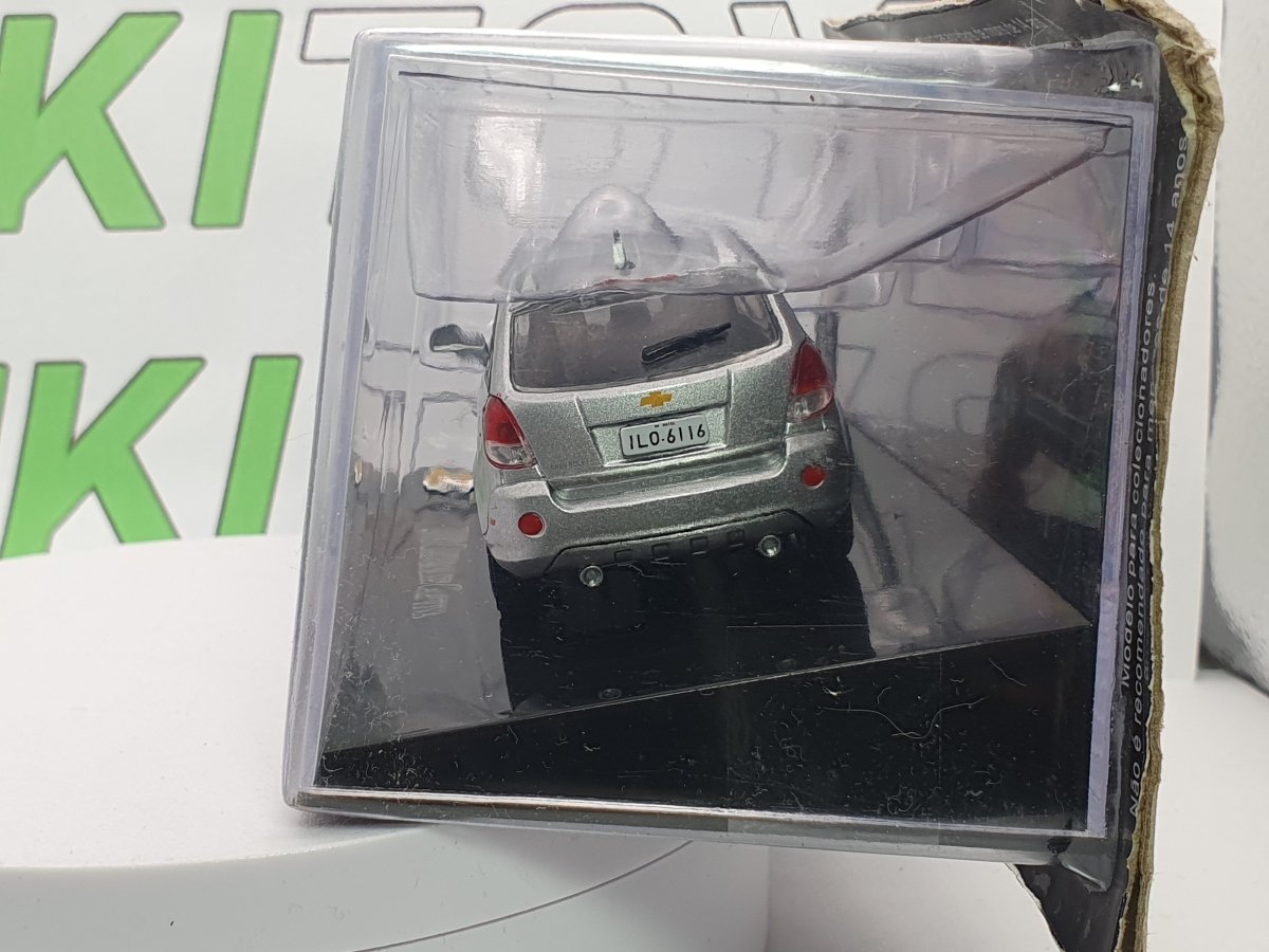 Chevrolet Captiva (2008) Edicola 1/43 Argento - RikiToys - Edicola#