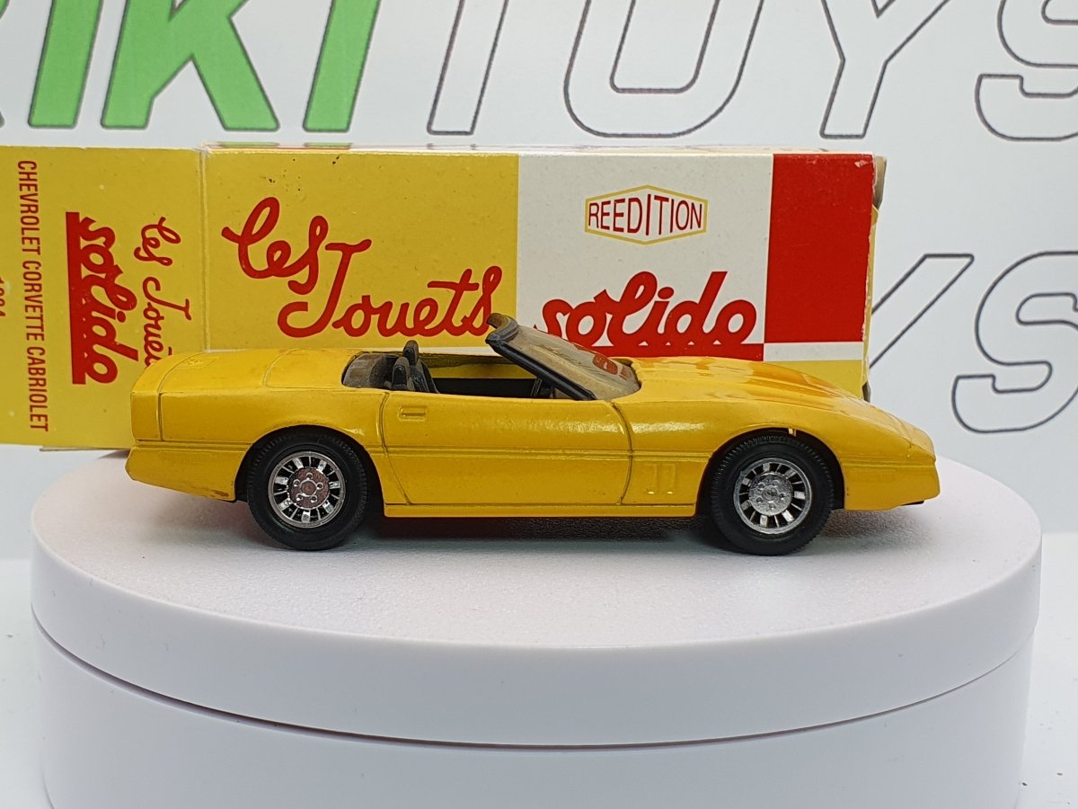 Chevrolet Corvette Spider Solido 1/43 Giallo - RikiToys - Solido#