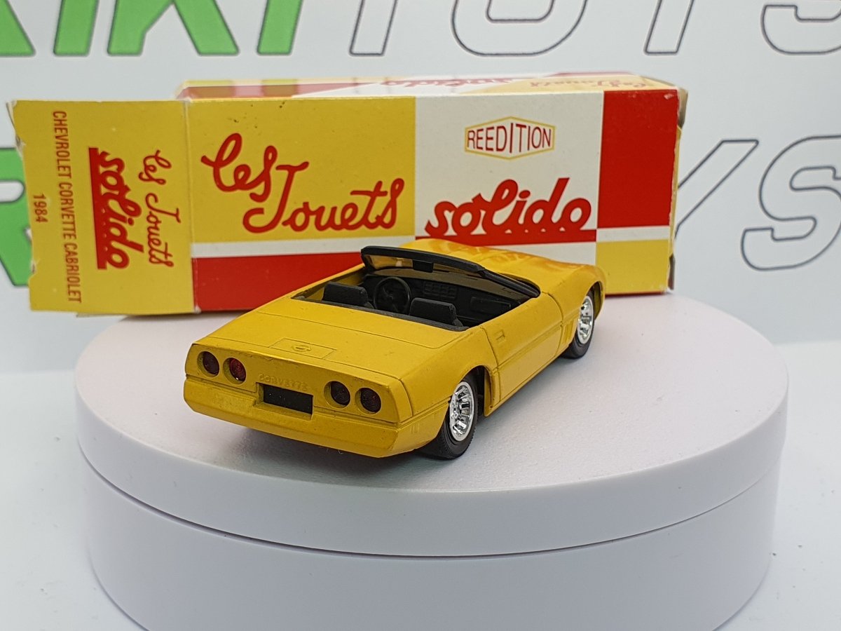 Chevrolet Corvette Spider Solido 1/43 Giallo - RikiToys - Solido#