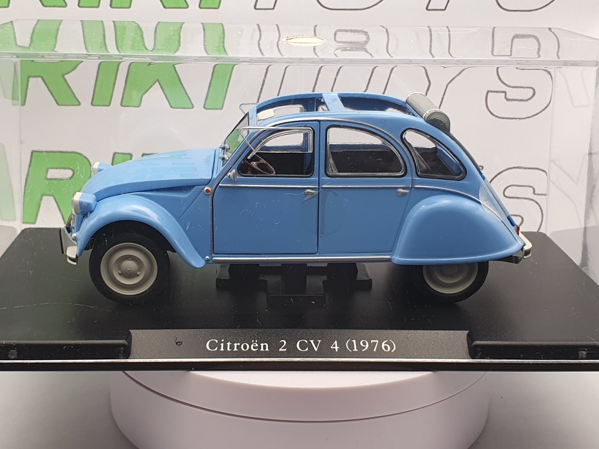 Citroen 2 CV 1976 Leo Model 1/24 Azzurro - RikiToys - Leo Model#