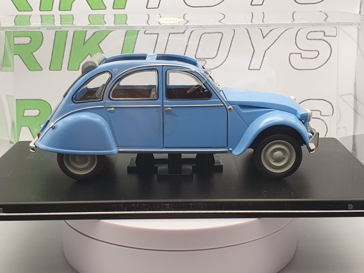 Citroen 2 CV 1976 Leo Model 1/24 Azzurro - RikiToys - Leo Model#