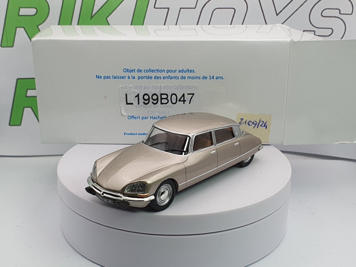 Citroen DS 21 Edicola 1/43 Oro - RikiToys - Edicola#