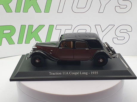 Citroen Traction Avant 11A Coupè Long (1935) Atlas 1/43 Nero - RikiToys - Atlas#